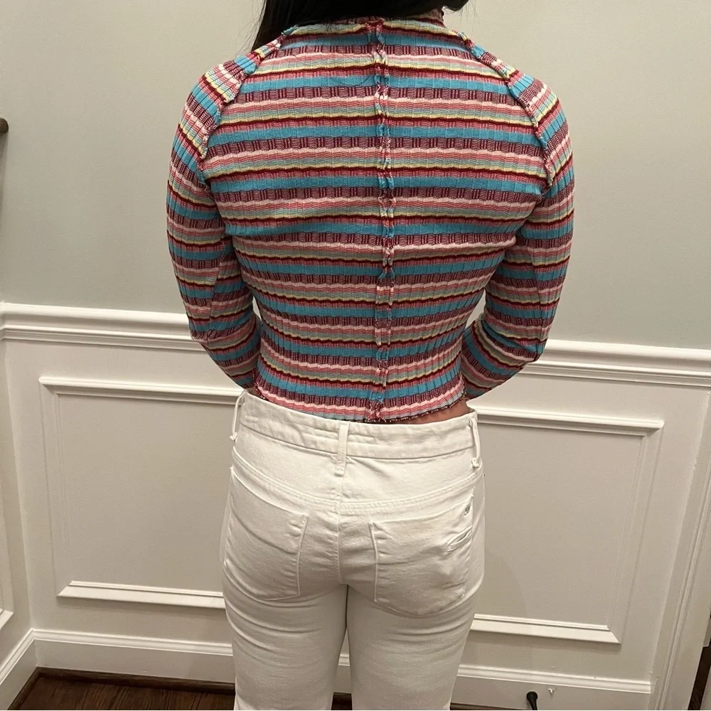 Free People S striped top